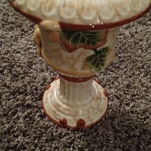Fitz and Floyd Classics Venetian Romance Candle Holder Pillar